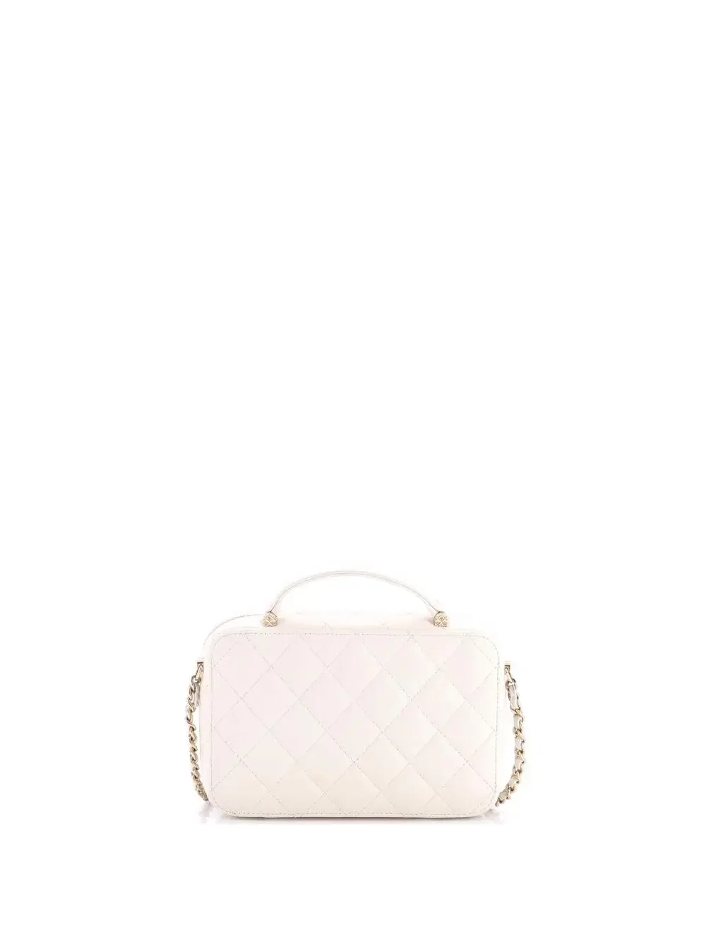 Chanel Cc Zip Around Top Handle Vanity #275625C34B